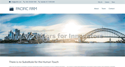Desktop Screenshot of pacfirm.com